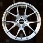 APEX VS-5RS-Style Brushed Silver 10-Spoke Y-Design Forged Wheels – BMW M3 CS Handschalter Fitment (19-21in, 5×112)