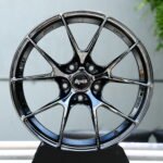 APEX VS-5RS-Style Chrome Black 10-Spoke Y-Design Forged Wheels – BMW M3 CS Handschalter Fitment (19-21in, 5×112)