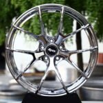 APEX VS-5RS-Style Chrome Silver 5-Spoke Y-Design Forged Wheels – BMW M3 CS Handschalter Fitment (19-21in, 5×112)