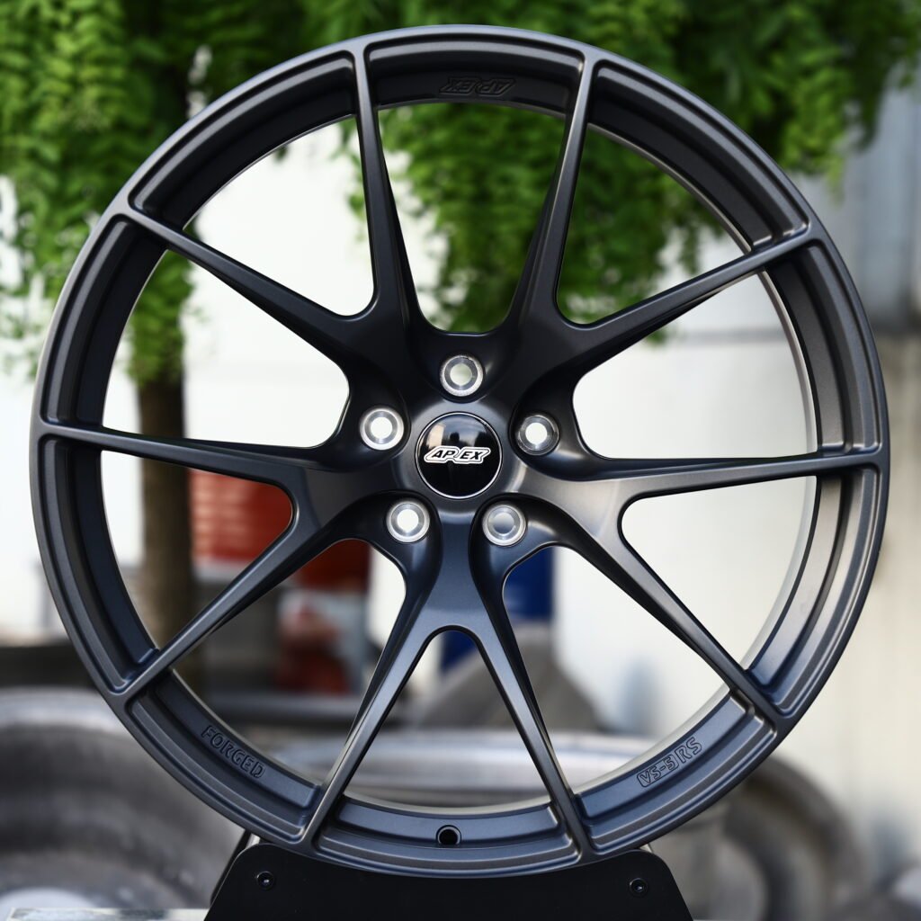 APEX VS 5RS Matte Black 10-Spoke Y-Design Forged Wheels – BMW M3 CS Handschalter Fitment (19-21in, 5×112) Реплика кованых дисков