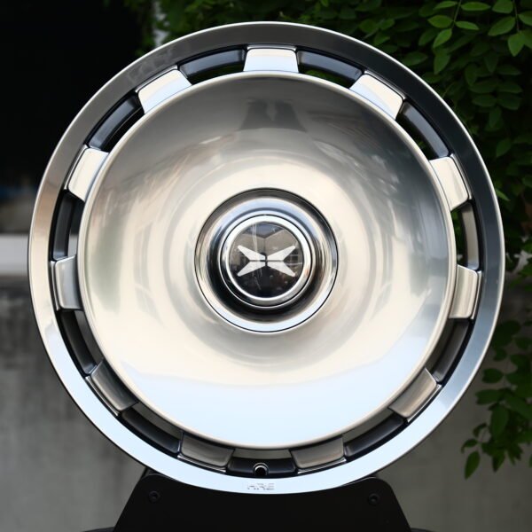 Xpeng OEM-Style Polished Slotted Disc Forged Wheels – Xpeng G9 / G6 Fitment (5-Lug)