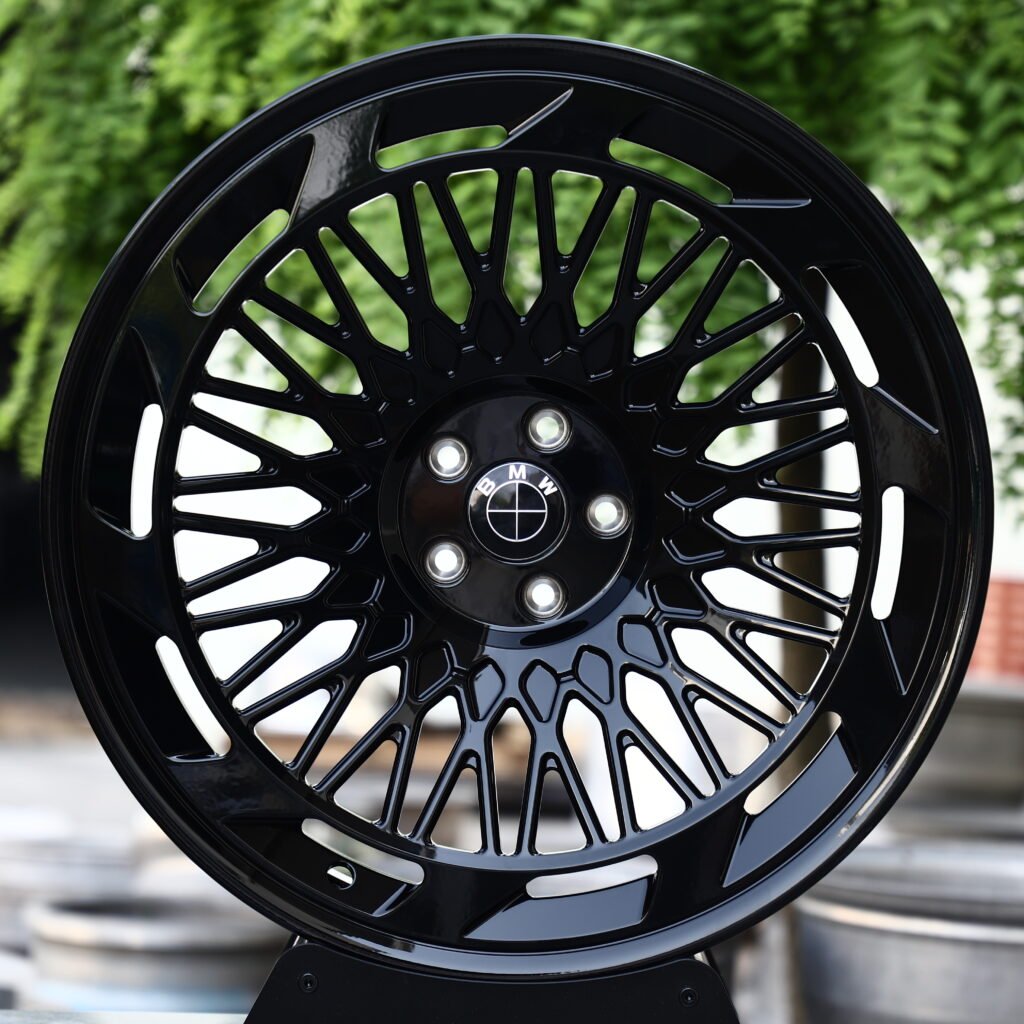 BMW Style 396M Gloss Black Mesh Multi-Spoke Forged Wheels – BMW XM Fitment (20-24in, 5×112) Реплика кованых дисков