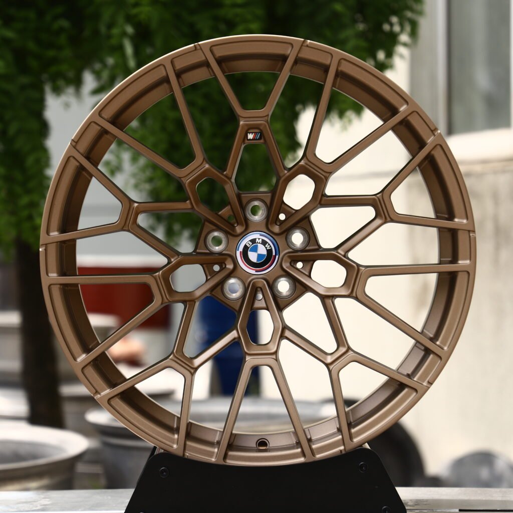 BMW Style 636M Matte Copper Mesh Multi-Spoke Forged Wheels – BMW M3 CS Handschalter Fitment (19-21in, 5×112) Реплика кованых дисков