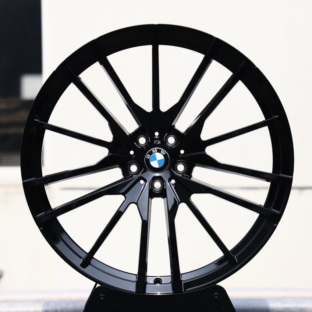 BMW Style 763M Gloss Black 15-Spoke Forged Wheels – BMW M3 CS Handschalter Fitment (19-21in, 5×112) Реплика кованых дисков