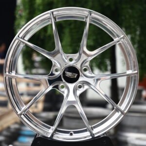 Cadillac OEM-Style Mirror Polished 10 Y-Spoke Forged Wheels – Cadillac CT5-V Blackwing / CT5 Fitment (5-Lug)