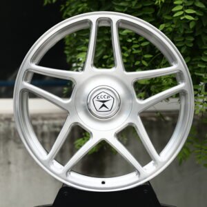 Chrysler OEM-Style CCCP Brushed Silver 5-Spoke Forged Wheels – Chrysler 300 Fitment (5-Lug)