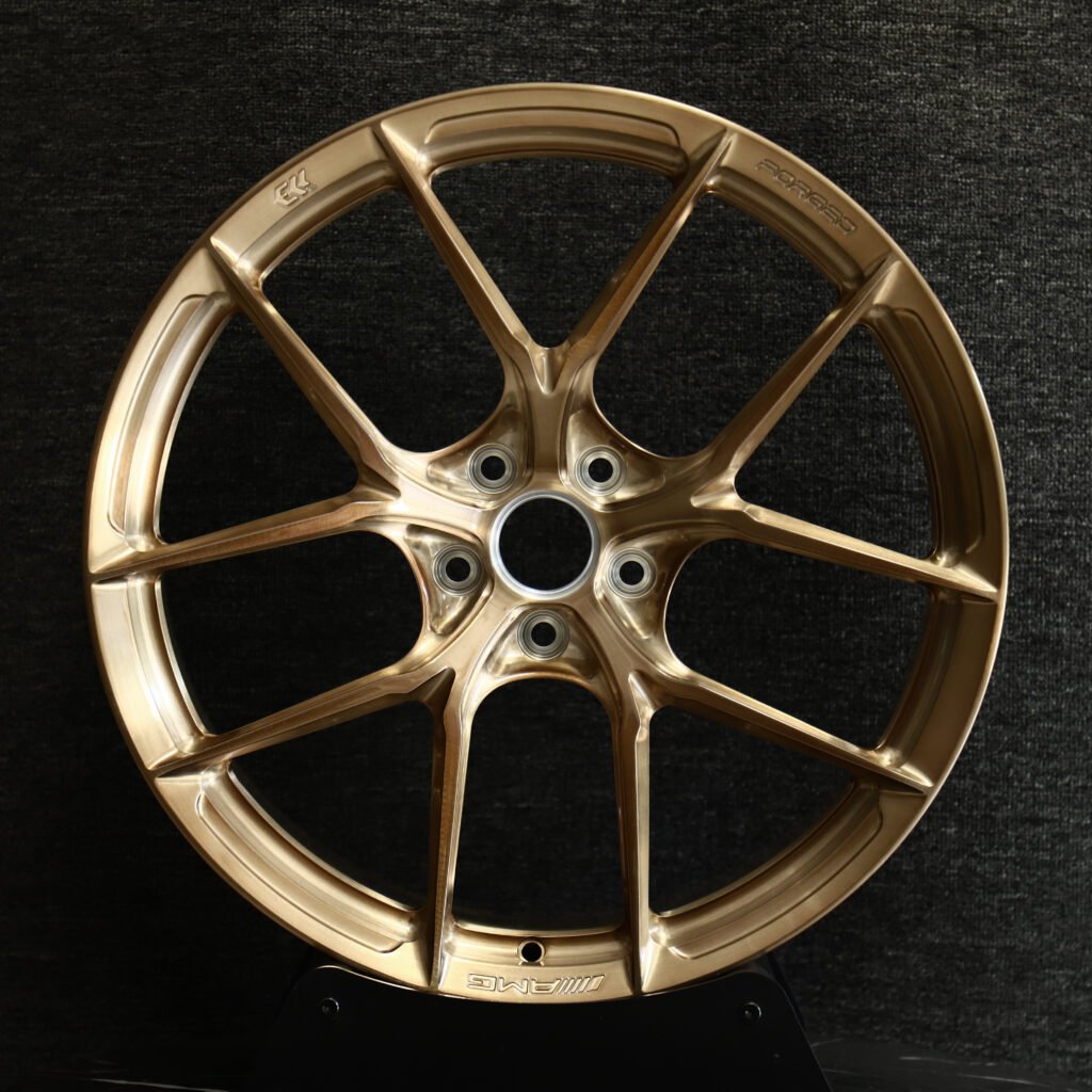 Clear Copper Tint 10-Spoke Y-Design Forged Wheels – Mercedes-Benz AMG GT S Fitment (19-21in, 5×112) Монолитные кованые диски (Monoblock)