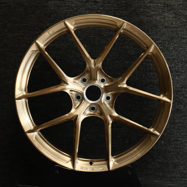 Mercedes-Benz AMG GT S wheels – Clear Copper Tint 10-Spoke Y-Design, front view