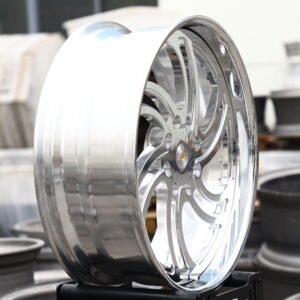 CX Custom Forged Polished Swirl Wheels – Chevrolet Silverado 2500HD Fitment (20-22in, 8x165.1)