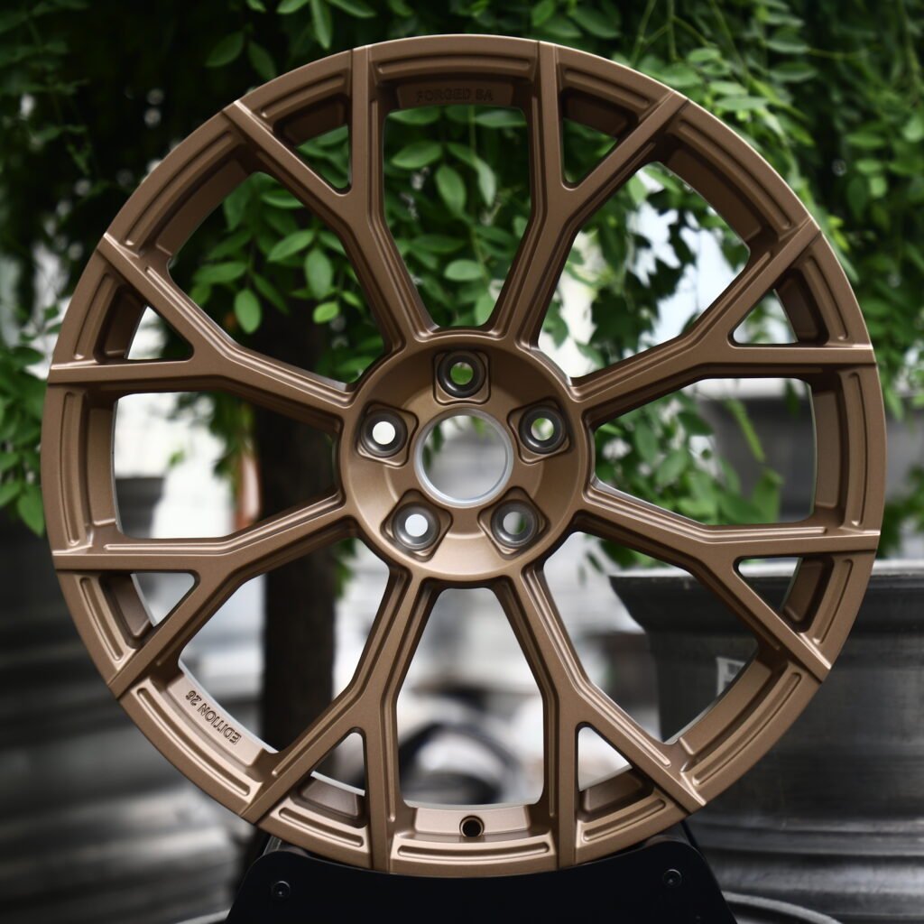 EDITION 26 Matte Bronze 10-Spoke Y-Design Forged Wheels – Mercedes-Benz S-Class Maybach Fitment (19-22in, 5×112) Монолитные кованые диски (Monoblock)