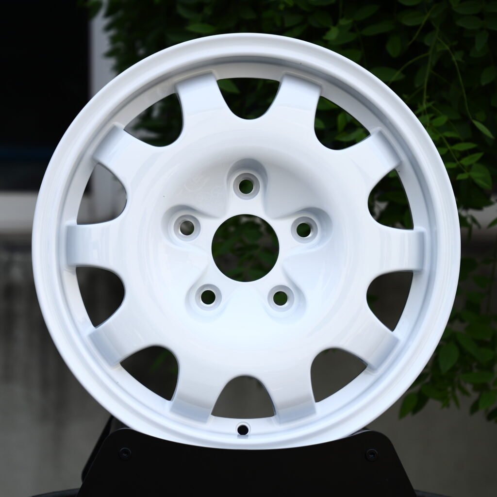 Gloss White 10-Spoke Forged Wheels – Hyundai Elantra N TCR Edition Fitment (19-20in, 5×114.3) Racing forged wheel