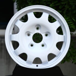 Gloss White 10-Spoke Forged Wheels – Hyundai Elantra N TCR Edition Fitment (19-20in, 5×114.3)