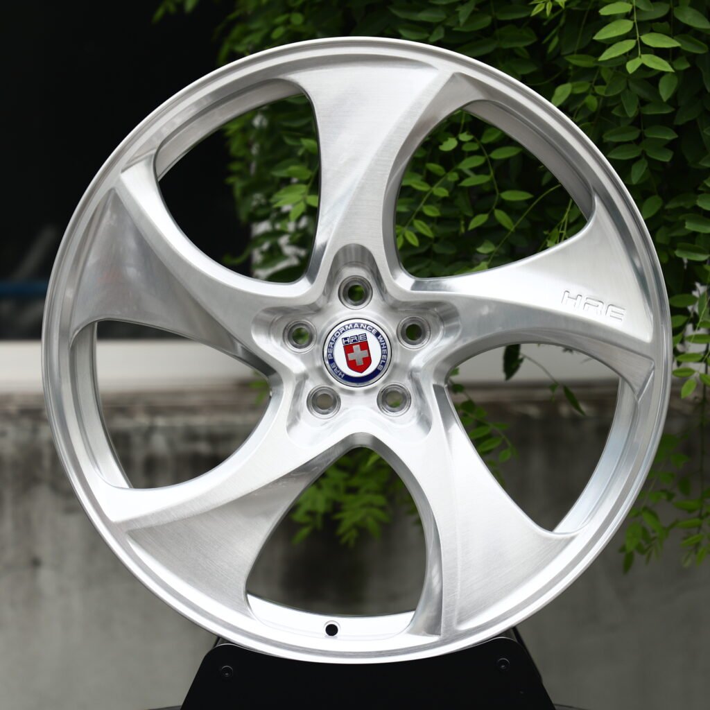 HRE Brushed Silver 5-Spoke Forged Wheels – BMW M3 CS Handschalter Fitment (19-21in, 5×112) Реплика кованых дисков