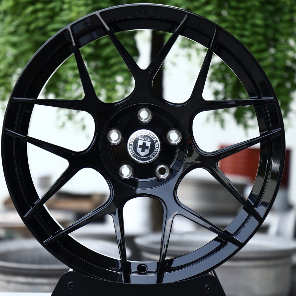HRE FF01 Gloss Black 5-Spoke Y-Design Forged Wheels – BMW M3 CS Handschalter Fitment (19-21in, 5×112) Реплика кованых дисков