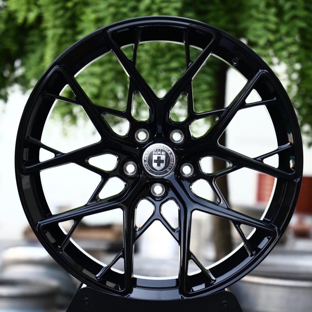 HRE FF10 Gloss Black Crossed Mesh Multi-Spoke Forged Wheels – BMW M3 CS Handschalter Fitment (19-21in, 5×112) Реплика кованых дисков