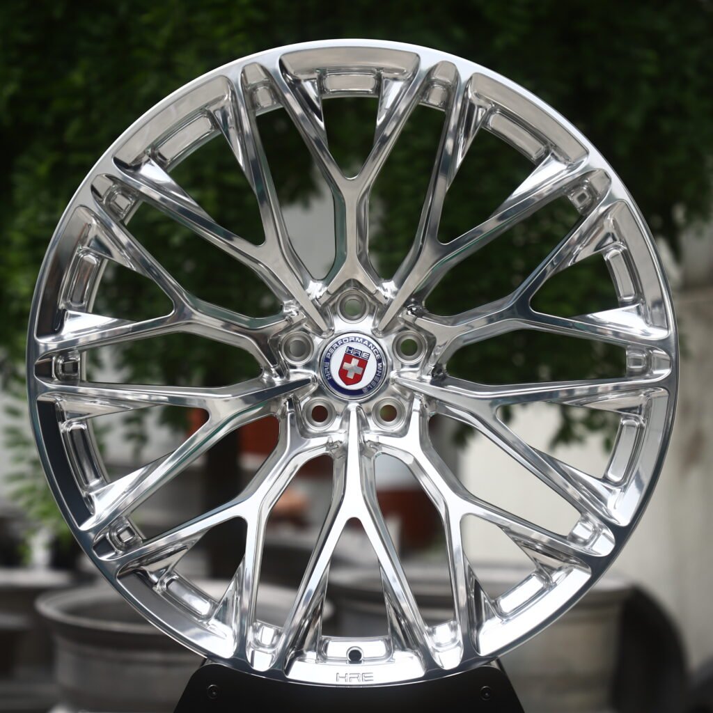 HRE Full Polished Chrome Silver 15-Spoke Forged Wheels – Mercedes-Benz S-Class Maybach Fitment (19-22in, 5×112) Реплика кованых дисков