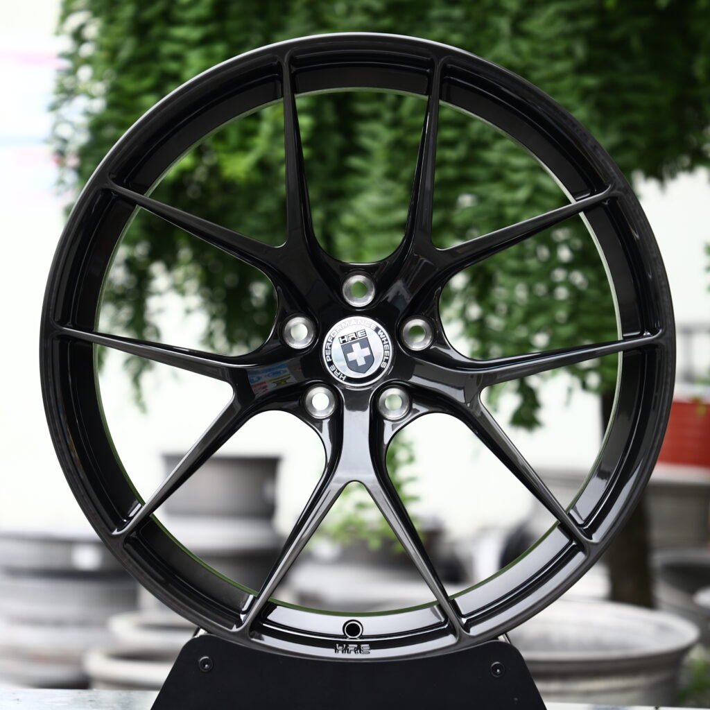 HRE Gloss Black 5-Spoke Y-Design Forged Wheels – BMW M3 CS Handschalter Fitment (19-21in, 5×112) Реплика кованых дисков