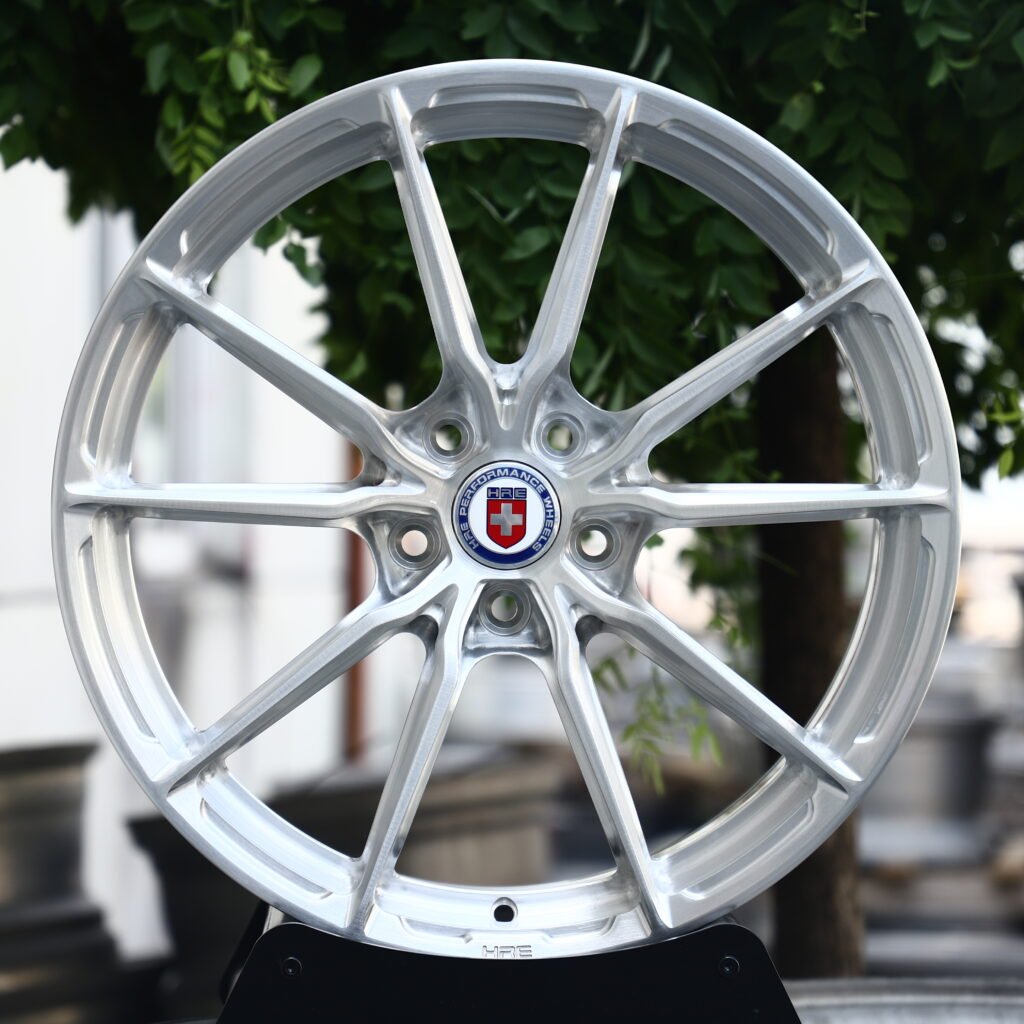 HRE P104SC Brushed Silver 5-Spoke Y-Design Forged Wheels – Mercedes-Benz S-Class Maybach Fitment (19-22in, 5×112) Реплика кованых дисков