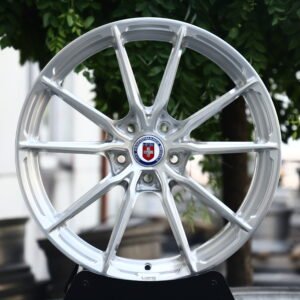 HRE P104SC-Style Brushed Silver 5-Spoke Y-Design Forged Wheels – Mercedes-Benz S-Class Maybach Fitment (19-22in, 5x112)