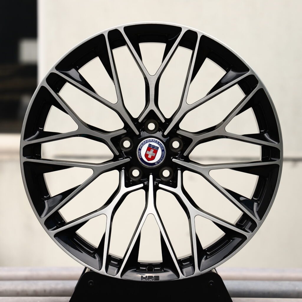 HRE P200 Gloss Black Mesh Multi-Spoke Forged Wheels – BMW M3 CS Handschalter Fitment (19-24in, 5×112) Реплика кованых дисков