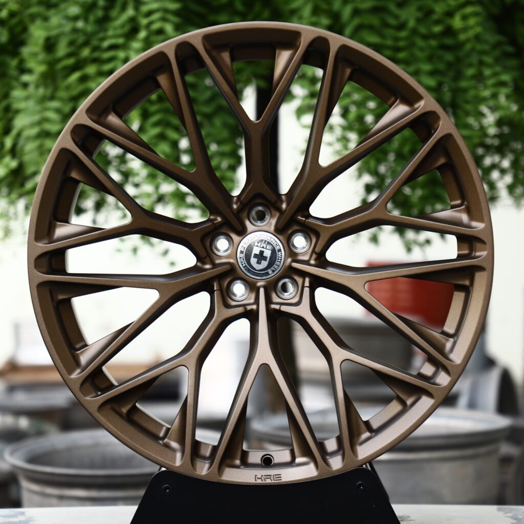 HRE P200 Matte Bronze Mesh Multi-Spoke Forged Wheels – BMW M3 CS Handschalter Fitment (19-24in, 5×112) Реплика кованых дисков