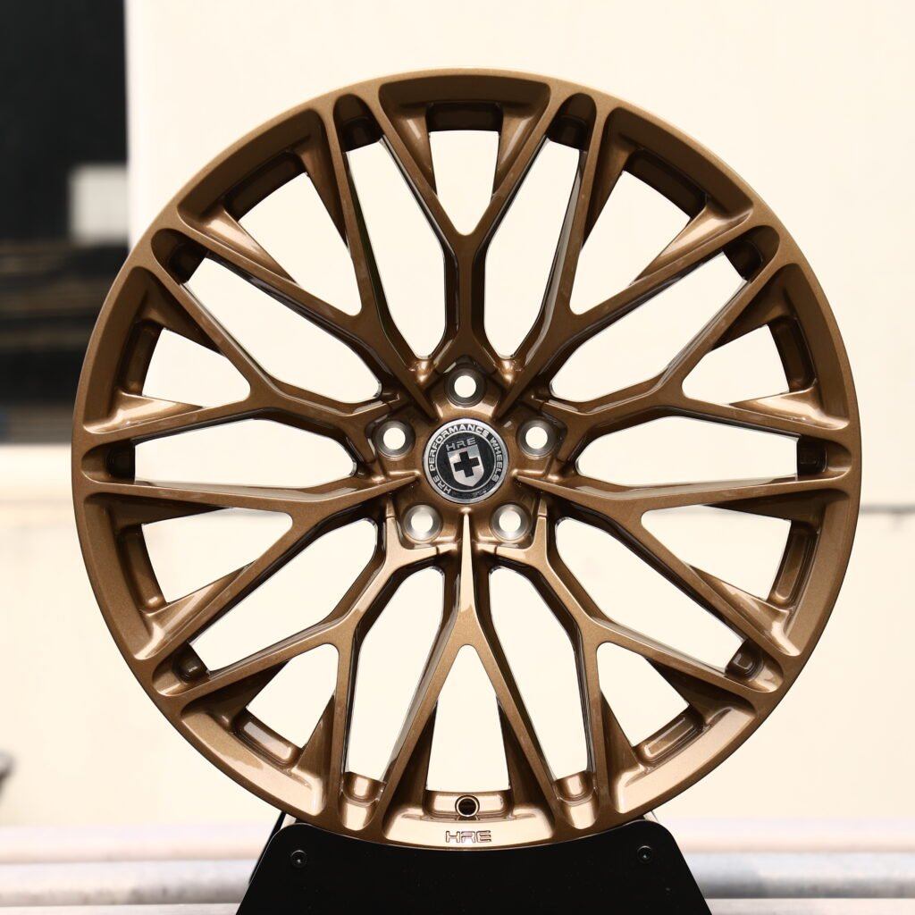 HRE P200 Matte Bronze Mesh Multi-Spoke Forged Wheels – BMW M3 CS Handschalter Fitment (19-24in, 5×112) – Design 2 Реплика кованых дисков