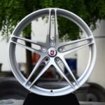 HRE R101-Style Brushed Silver 5-Spoke Forged Wheels – BMW M3 CS Handschalter Fitment (19-21in, 5×112)