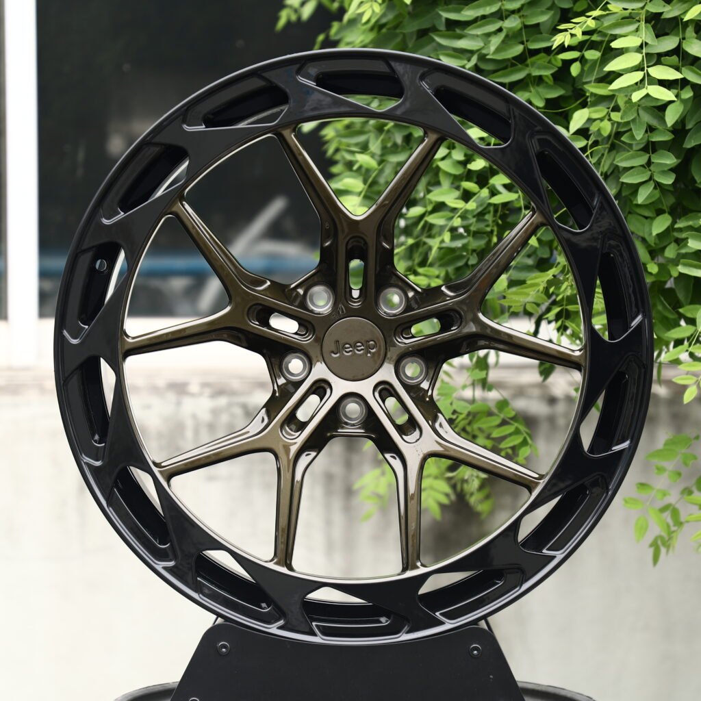 Jeep Clear Bronze Tint Mesh Multi-Spoke Forged Wheels – Jeep Wrangler Moab 392 Fitment (17-22in, 5×127) Монолитные кованые диски (Monoblock)