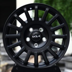 KIA Matte Black 15-Spoke Forged Wheels – Kia K5 Fitment (19-22in, 5×114.3)