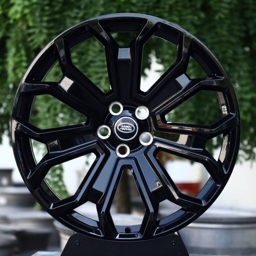 Land Rover Gloss Black 6-Spoke Y-Design Forged Wheels – Land Rover Defender Vertex Fitment (20-24in, 5×120) Монолитные кованые диски (Monoblock)