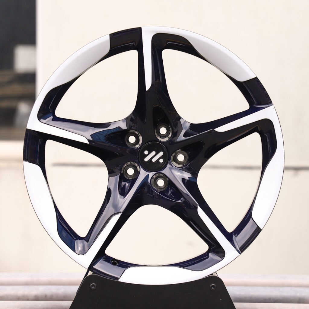 Machined Face 5-Spoke Forged Wheels – Tesla Model Y Performance Fitment (18-21in, 5×114.3) Монолитные кованые диски (Monoblock)