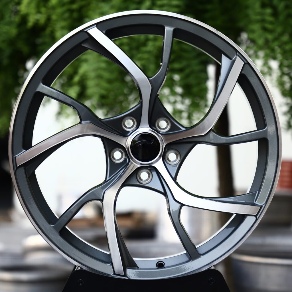 Machined Face 5-Spoke Y-Design Forged Wheels – Porsche 911 Turbo S Fitment (20-21in, Centerlock) Center-Lock forged wheel