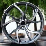 Porsche 911 Turbo S Forged Wheels – Machined Face 5-Spoke Y-Design (20-21in)