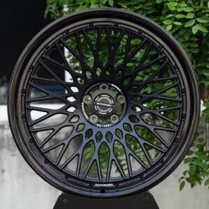 MYFORGED Matte Black Mesh Multi-Spoke Forged Wheels – Hyundai Ioniq 6 N Fitment (19-22in, 5×114.3)