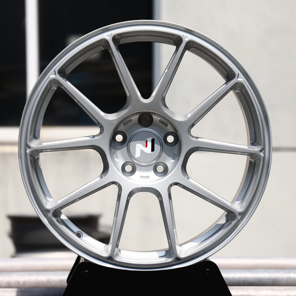 NISMO High-Gloss Silver 10-Spoke Forged Wheels – Toyota GR Supra MkV Final Edition Fitment (18-20in, 5×112) Реплика кованых дисков