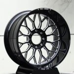 Only Money Gloss Black Milled Forged Wheels – Ram 2500 Heavy Duty Fitment (20in, 8x165.1)