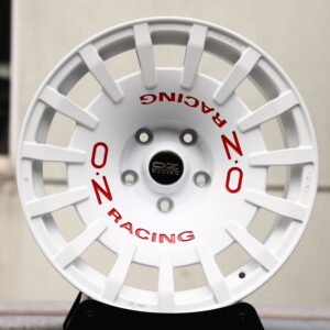OZ RACING Gloss White Mesh Multi-Spoke Forged Wheels – Alfa Romeo Giulia Quadrifoglio Luna Rossa Fitment (19-22in, 5×110)