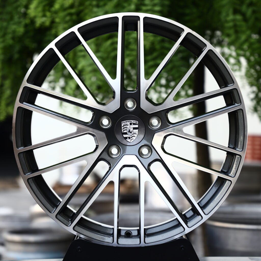 Porsche Machined Face 10-Spoke Y-Design Forged Wheels – Porsche 911 Turbo S Fitment (19-20in, 5×130) Монолитные кованые диски (Monoblock)