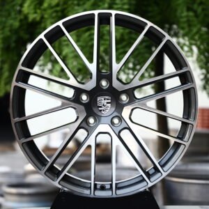 Porsche Machined Face 10-Spoke Y-Design Forged Wheels – Porsche 911 Turbo S Fitment (19-20in, 5×130)