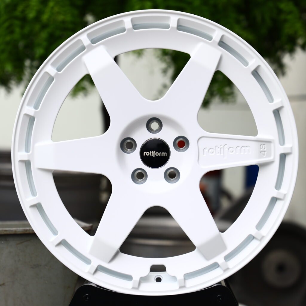 ROTIFORM 48 Gloss White 5-Spoke Forged Wheels – Volkswagen Golf GTI Edition 50 Fitment (18-21in, 5×112) Реплика кованых дисков