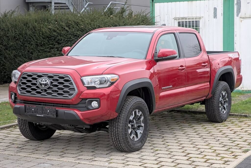 Toyota Tacoma N300 TRD Off-Road double cab on factory rims