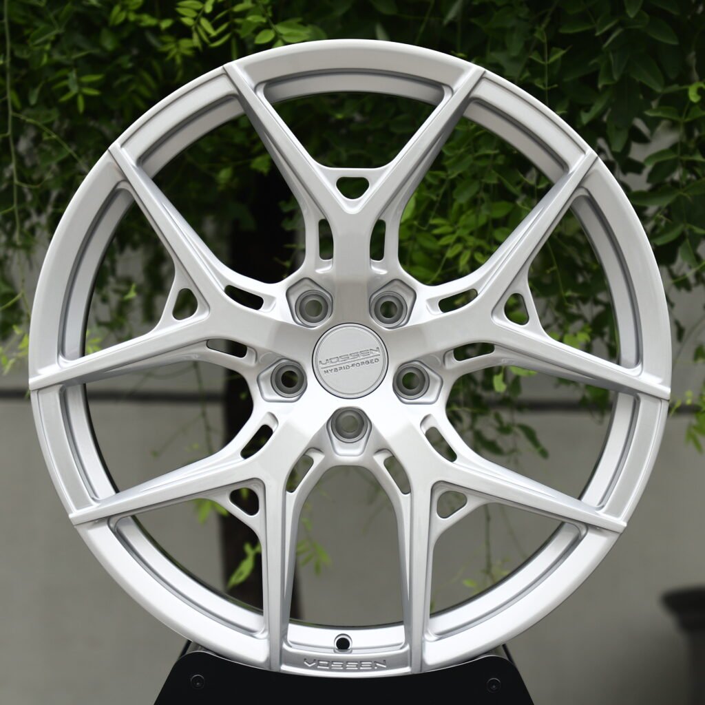 VOSSEN HF 5 Brushed Silver 10-Spoke Y-Design Forged Wheels – Mercedes-Benz S-Class Maybach Fitment (19-22in, 5×112) Реплика кованых дисков
