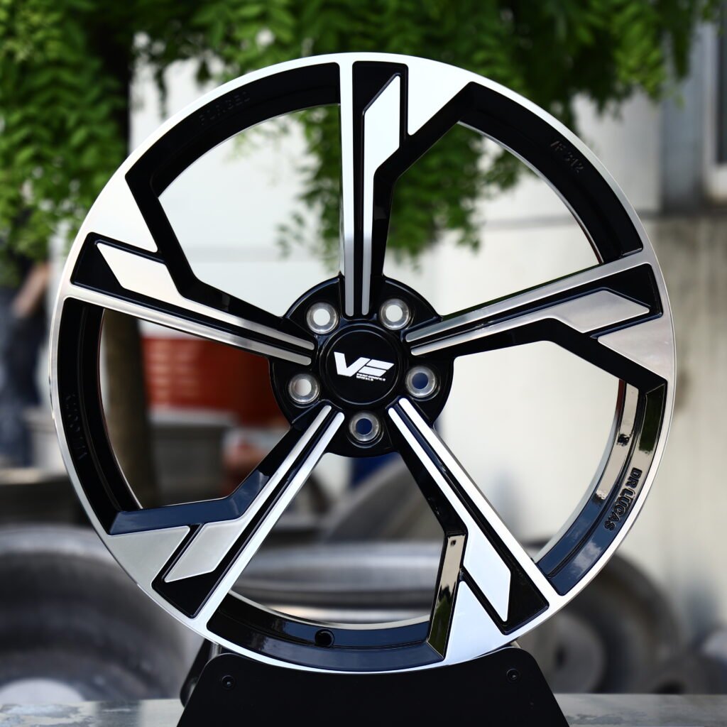 VS Machined Face 5-Spoke Y-Design Forged Wheels – Audi RS5 Sedan Fitment (19-22in, 5×112)