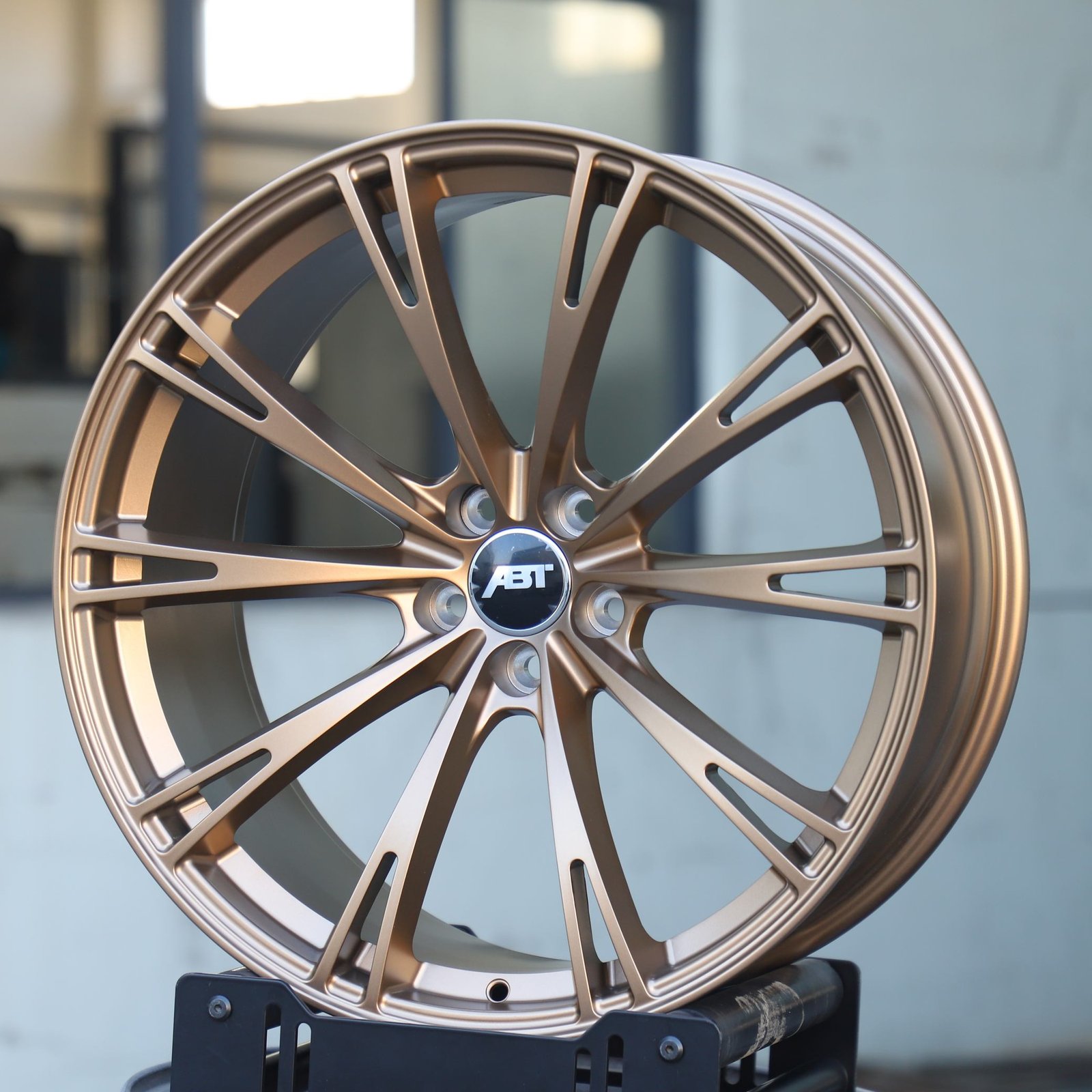 Audi RS6 wheels – ABT Matte Bronze 10 Y-Spoke, front view