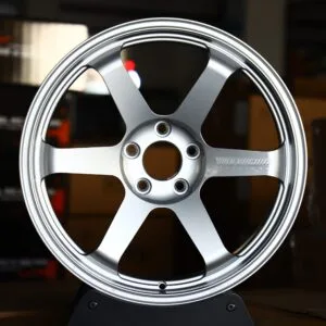 Advan Racing Bright Silver 6-Spoke Forged Wheels - Honda S2000 / Toyota GR86 Fitment (5-Lug)