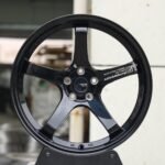 Advan Racing GT-Style Matte Silver 5-Spoke Deep Lip Forged Wheels - Toyota GR86 / Honda Civic Type R Fitment (5-Lug)