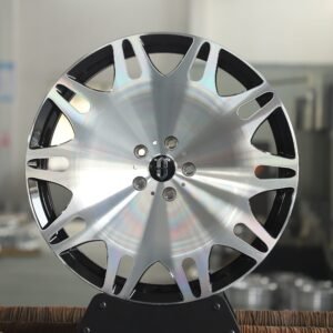 AITO OEM-Style Brushed / Black 10 Split-Spoke Forged Wheels – AITO M7 / M9 Fitment (5-Lug)