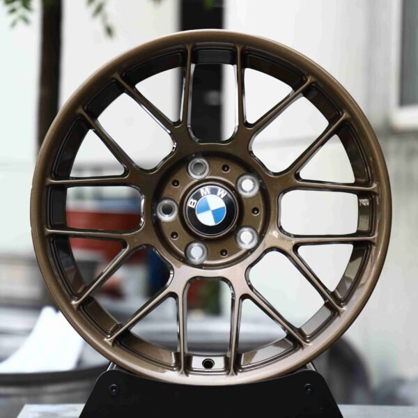BMW M3 E46 wheels – Bronze (BMW OEM-Style), front view