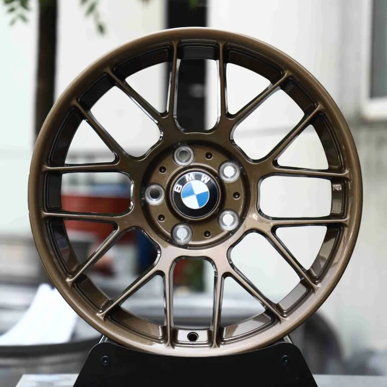 BMW M3 E46 wheels – Bronze (APEX ARC-8-Style), front view