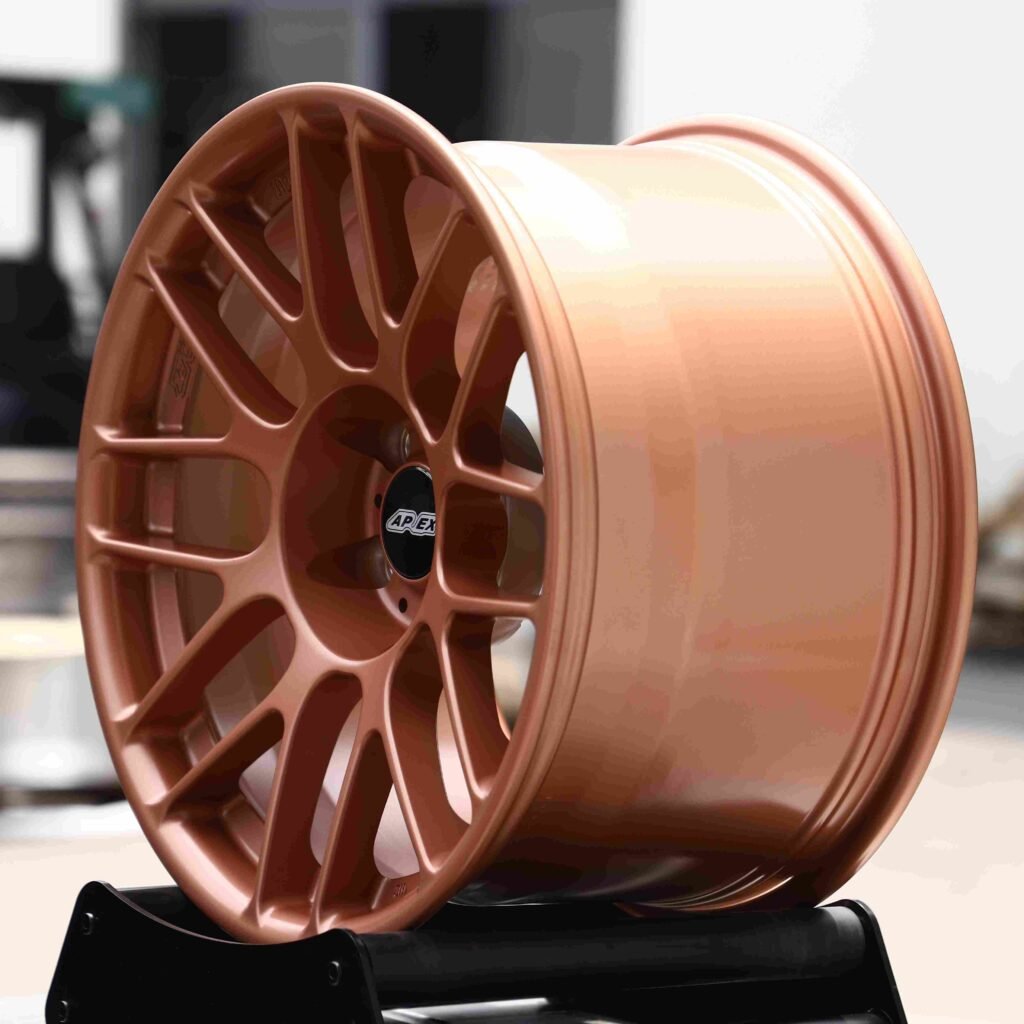 5x120 wheels – Bronze (APEX ARC-8-Style), side view